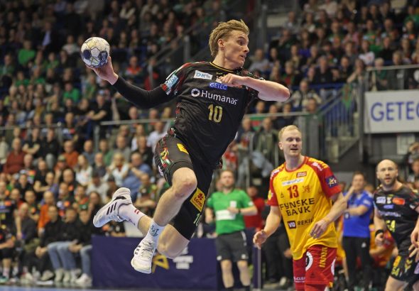 18.02.2026 Getec- Arena Magdeburg Handball EHF SC Magdeburg - DE